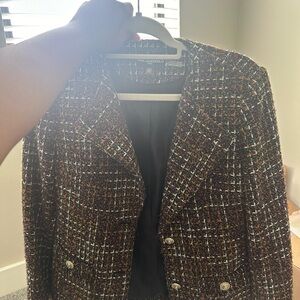 Karl Lagerfeld Tweed Blazer